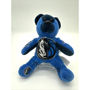 NBA Dallas Mavericks Mascot Plush Stuffed Bear Logos EUC
